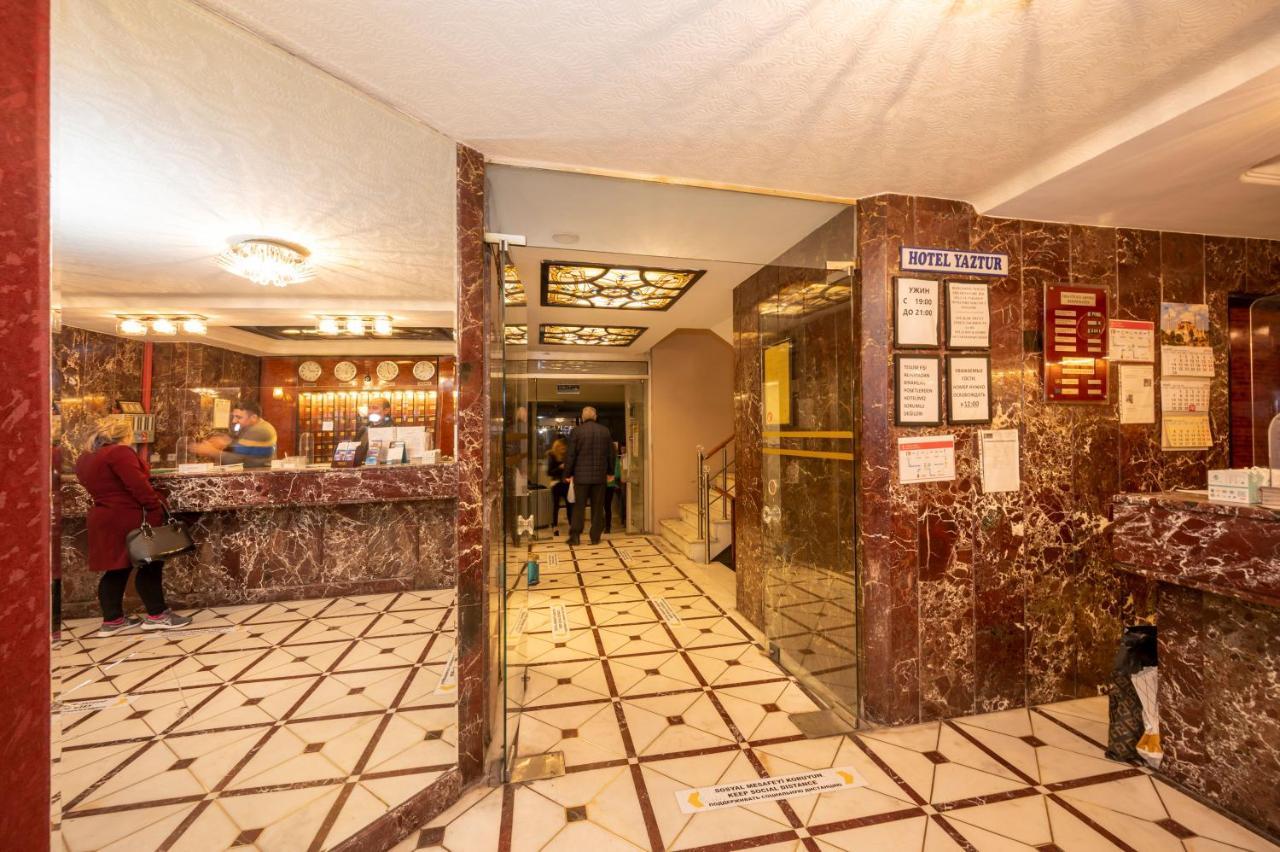 Yaztur Hotel Istanboel Buitenkant foto